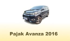 Pajak Avanza 2016