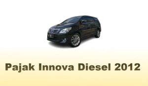 Pajak Innova Diesel 2012