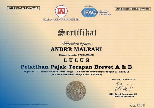 Cara mendapatkan sertifikat Brevet A dan B